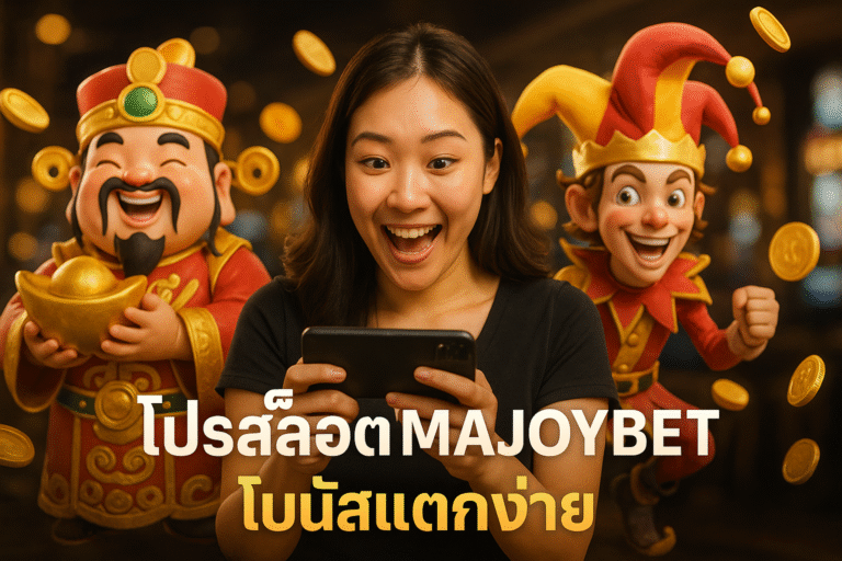 โปรสล็อต MAJOYBET โบนัสแตกง่าย