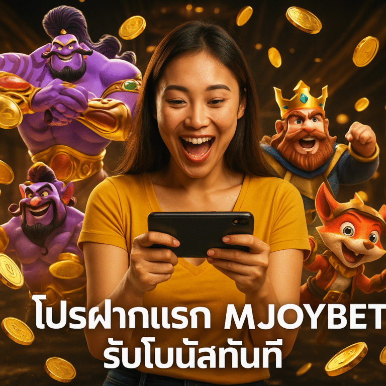 โปรฝากแรก MAJOYBET รับโบนัสทันที