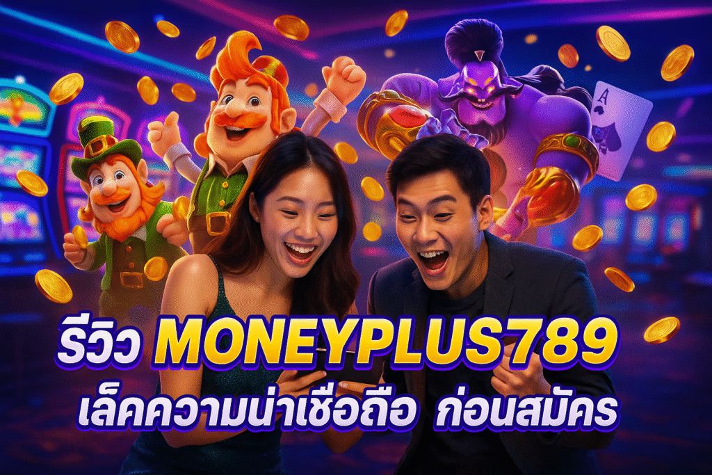 รีวิว MONEYPLUS789 เช็คความน่าเชื่อถือ ก่อนสมัคร